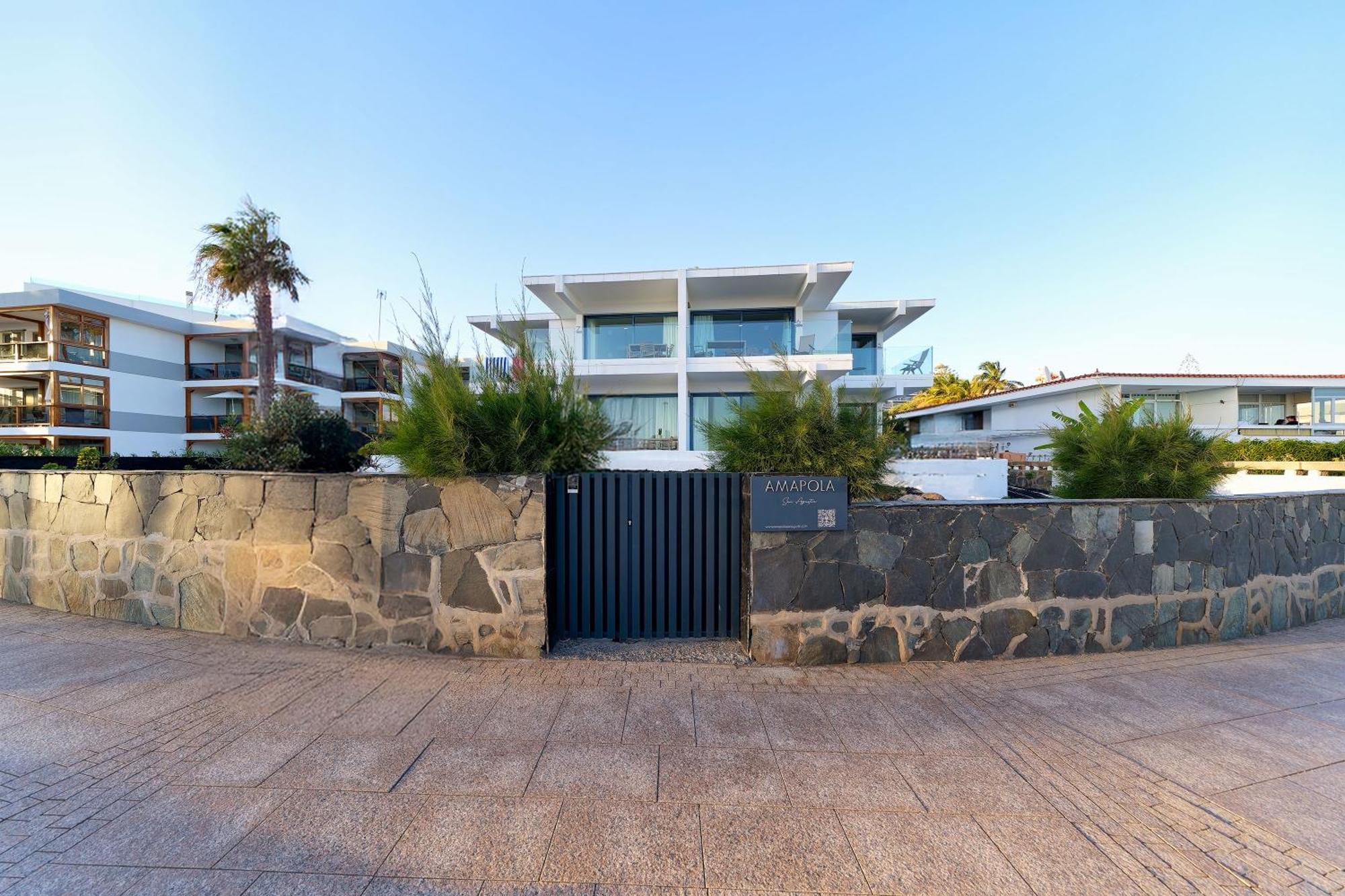 Amapola Coast - Recien Reformado, Frente A La Playa Apartment San Agustin  Ngoại thất bức ảnh